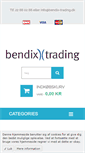Mobile Screenshot of bendix-trading.dk